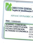 RNC de la compañia
